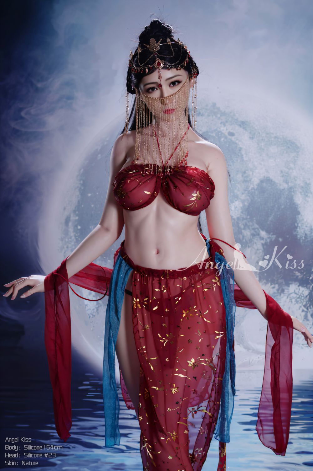 Angelkiss® 164cm(5.4') S23# D-CUP Full Silicone  (NO.2942)-DreamLoveDoll