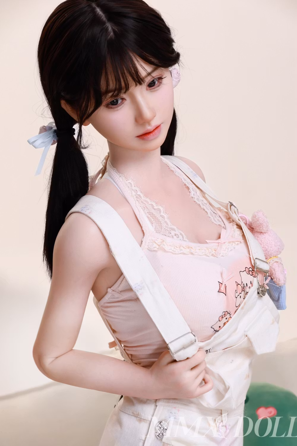 MMX Doll | 148cm/4ft10 Small Breasts Alluring Asian Lovely Girl Realistic Silicone Sex Doll - MengHan (M-Size)