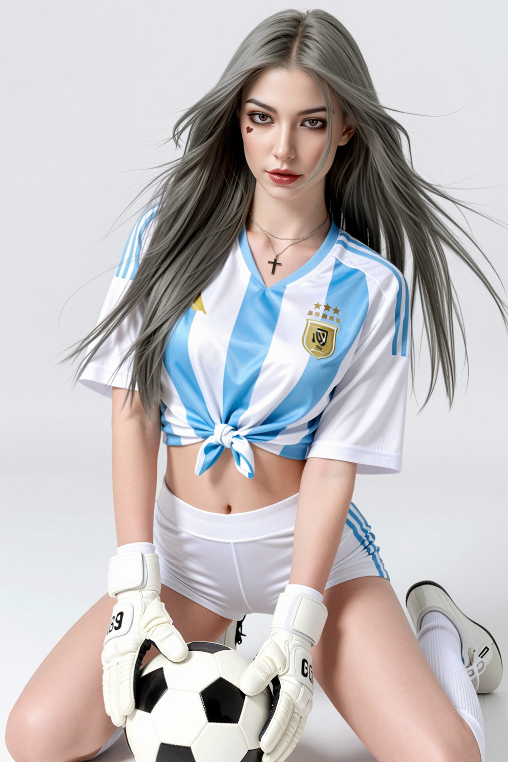 SY Doll | 173cm/5ft8 Small Breasts Tempting Cold Soccer Babe Slim Lifelike TPE Sex Doll - Kaelin (In Stock US)