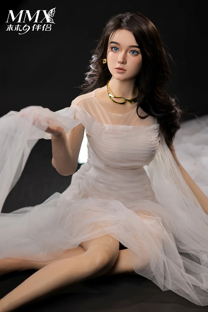 MMX Doll | 163cm/5ft4 Big Breasts Elegance Luxury Asian Goddess Realistic Silicone Sex Doll - Little Orange