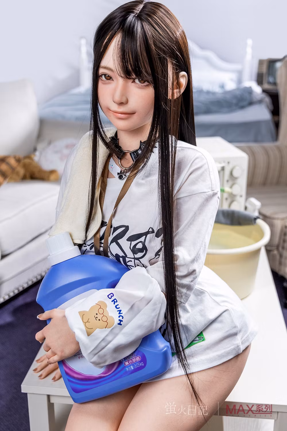 Firefly Diary丨153cm/5ft B-Cup MAX Series Real Skin Texture Silicone Sex Doll - Qiandao