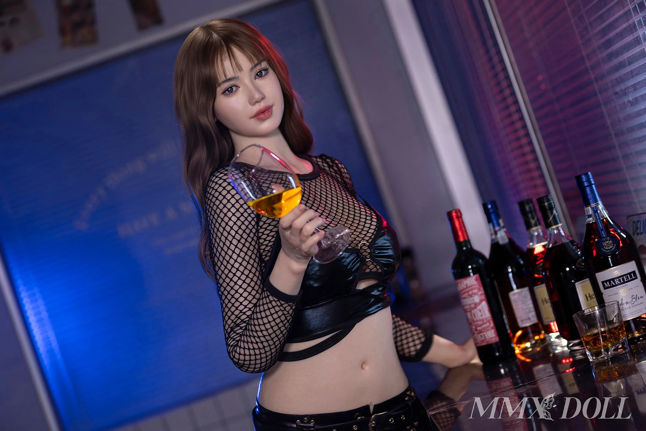 MMX Doll | 165cm/5ft5 Small Breasts Seductive Asian Chic Sweetheart Realistic Silicone Sex Doll - MengSha