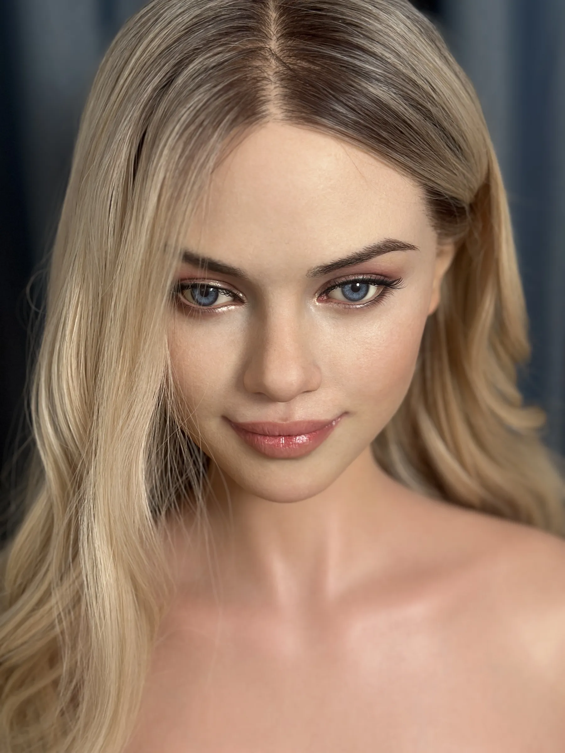 FanReal | 170cm/5ft7 Small Breasts Sultry Blonde Chic Goddess Realistic Silicone Sex Doll - Maria