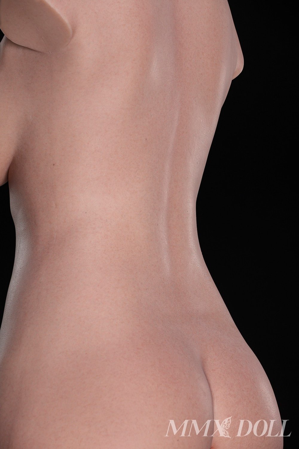 MMX Doll | 103cm/3ft5 Small Breasts Alluring Gentle Japanese Sweetheart Realistic Silicone Sex Torso - MengHan (M-Size)