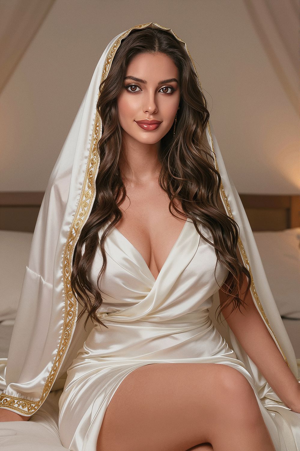 SY Doll | 162cm/5ft4 Big Breasts Seductive Mature Arabian-style Beauty Realistic TPE Sex Doll - Nadira