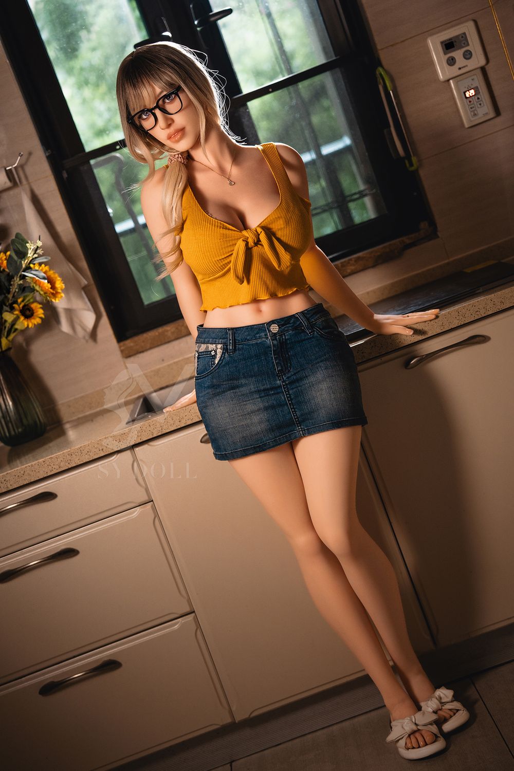 SY Doll |170cm/5ft7 Small Boobs Mature TPE Sex Doll - Aimee