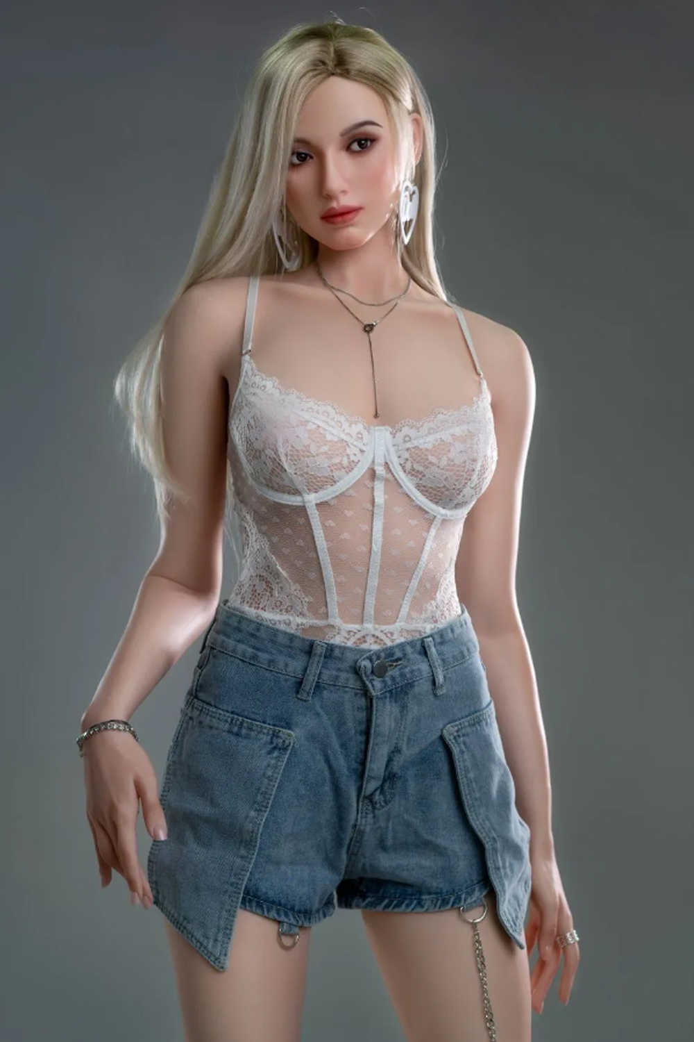 ZELEX® Inspiration Series Zeina 175cm(5.8') GE111#-1 E-Breasts Full Silicon (NO.2855)