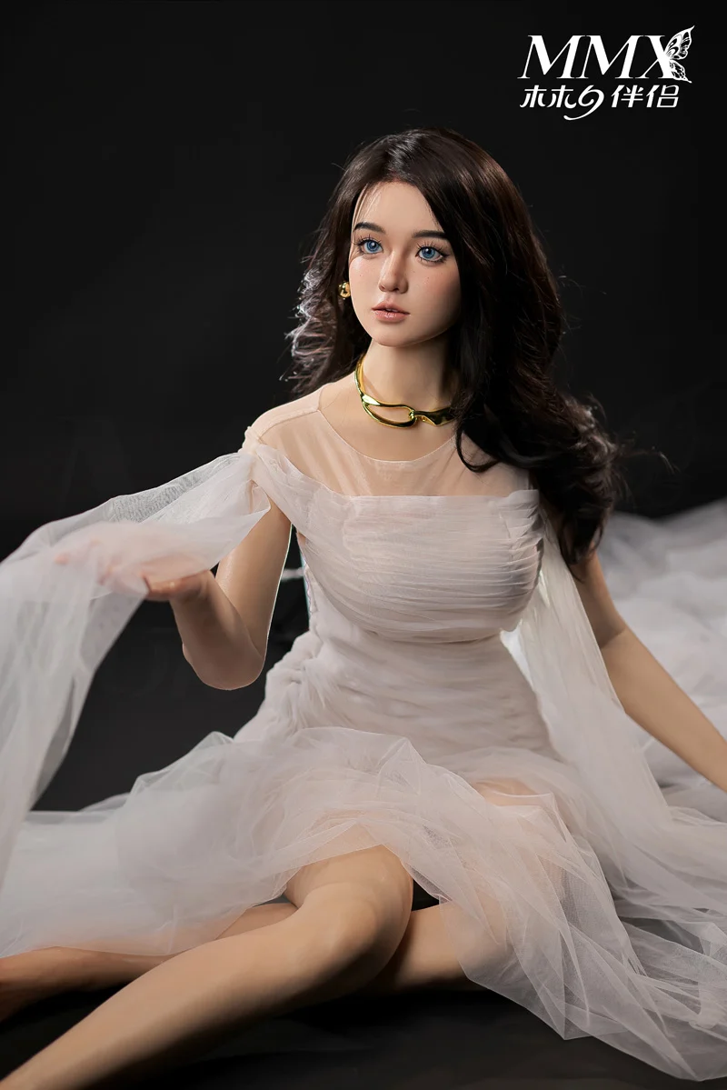 MMX Doll | 163cm/5ft4 Big Breasts Elegance Luxury Asian Goddess Realistic Silicone Sex Doll - Little Orange