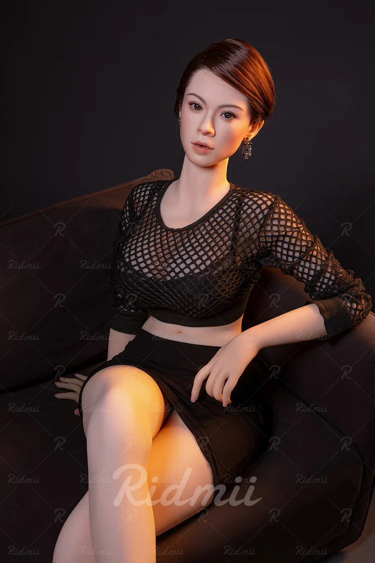 RIDMII | 158cm/5ft2 Big Breasts Alluring Asian Edgy Lifelike TPE Sex Doll - Aidra (In Stock US)