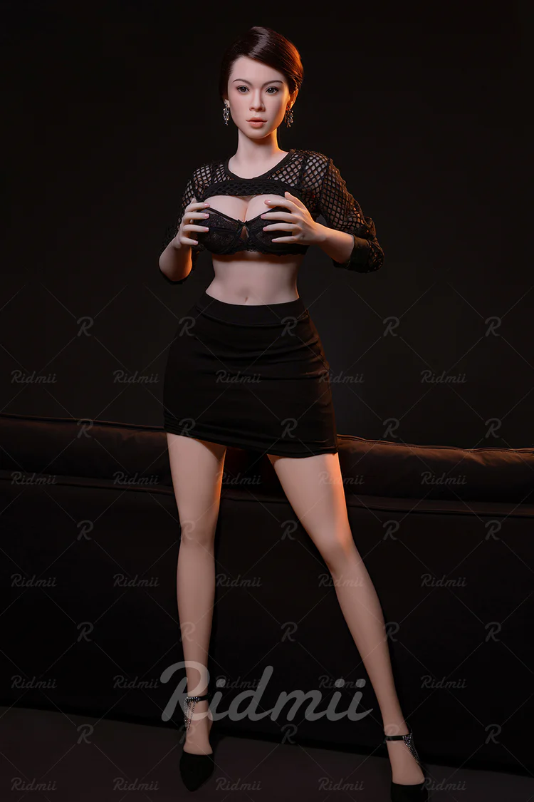 RIDMII | 158cm/5ft2 Big Breasts Alluring Asian Edgy Lifelike TPE Sex Doll - Aidra (In Stock US)
