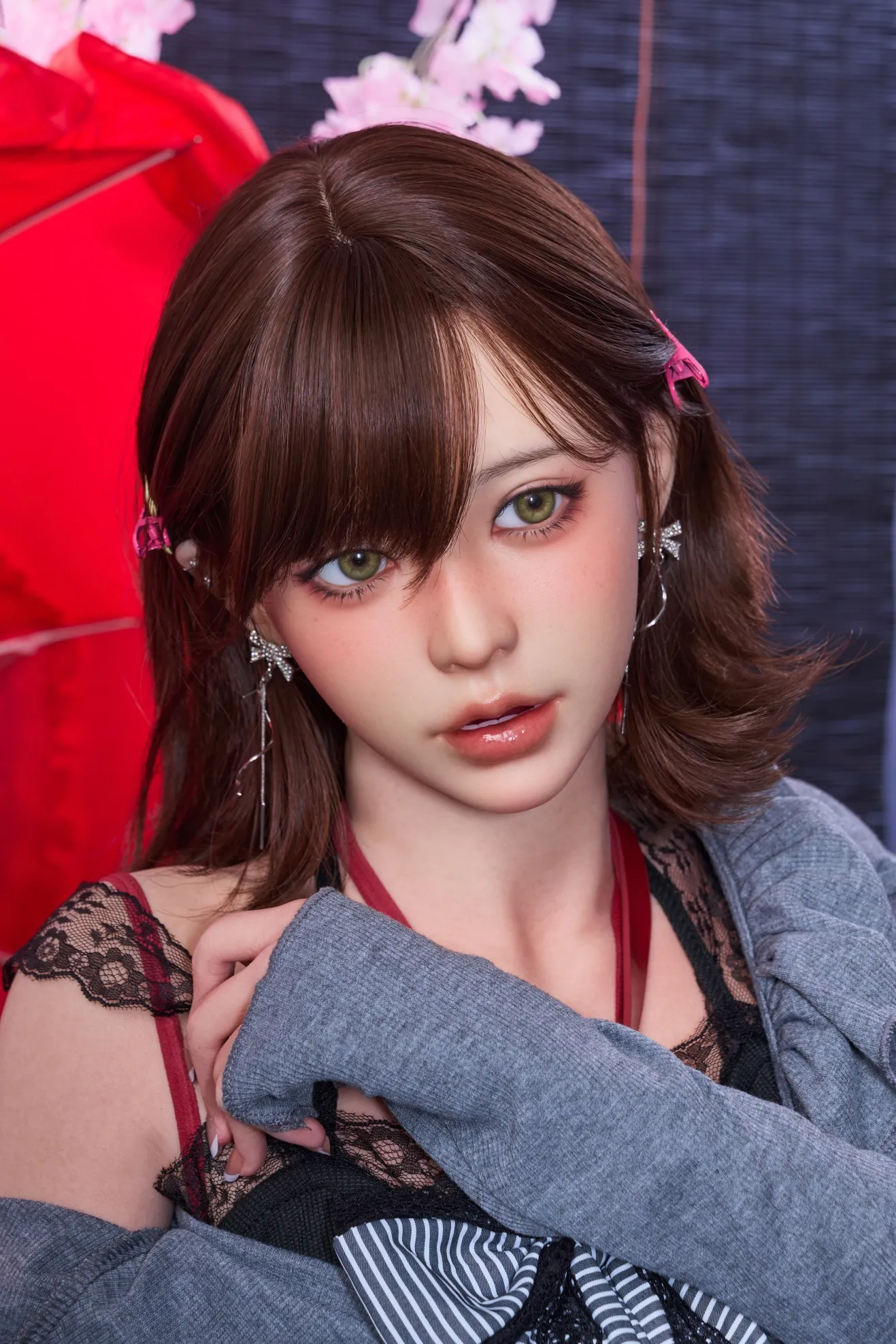 Irontech Doll | 151cm/4ft11 Small Breasts Oriental Seductive Japanese Gentle Girl Silicone Sex Doll - Yuna
