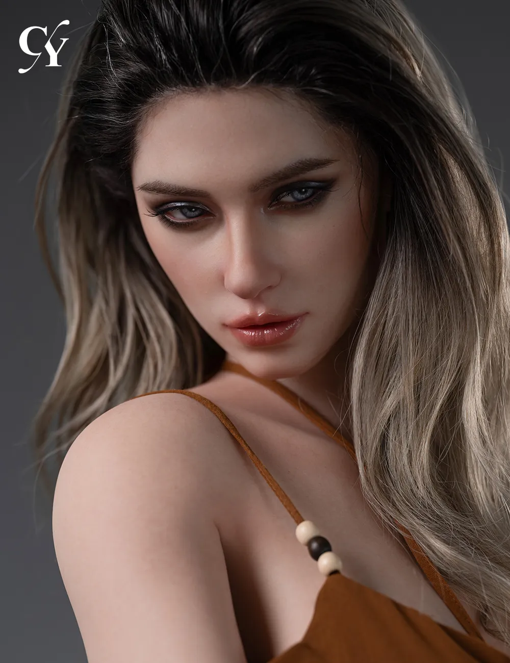 TOP-CY Doll | 168cm/5ft6 Big Breasts ROS Head Silicone Sex Doll - Carina 
