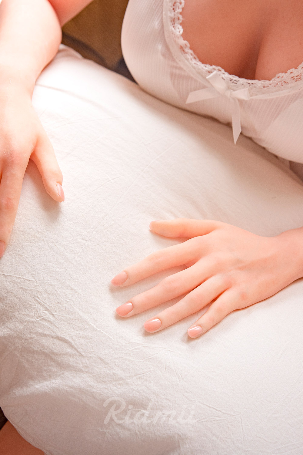 RIDMII | 163cm/5ft3 Big Breasts Gentle Lovely Short-hair Realistic TPE Sex Doll - Momo (In Stock US)