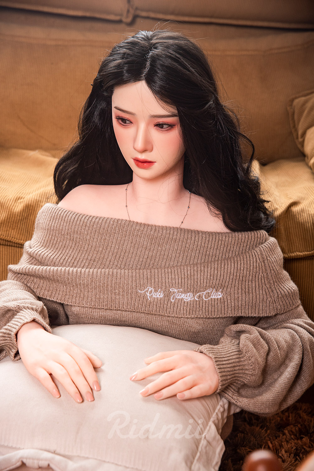 RIDMII | 163cm/5ft3 Big Breasts Asian Sweet Gentle Realistic TPE Sex Doll - Momo (In Stock US)
