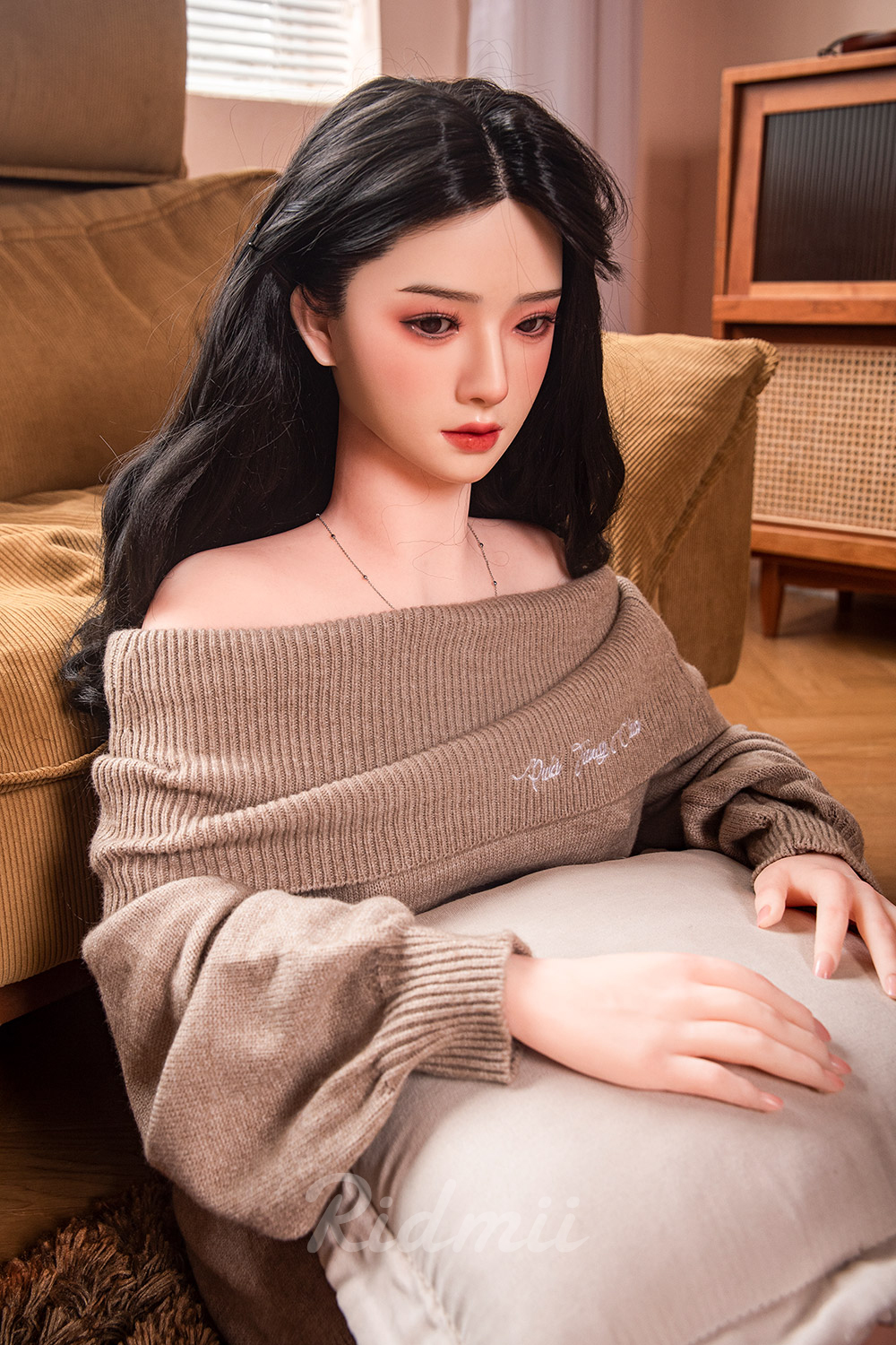RIDMII | 163cm/5ft3 Big Breasts Asian Sweet Gentle Realistic TPE Sex Doll - Momo (In Stock US)