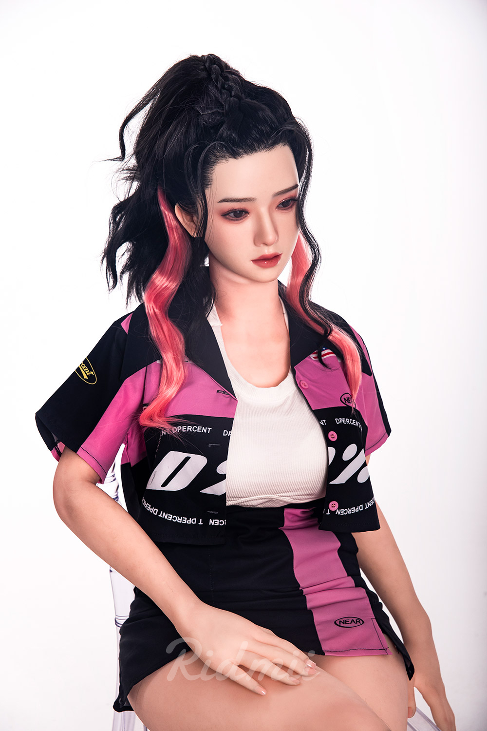 RIDMII | 163cm/5ft3 Big Breasts Charming Japanese Cool Girl Realistic TPE Sex Doll - Muncey (In Stock US)