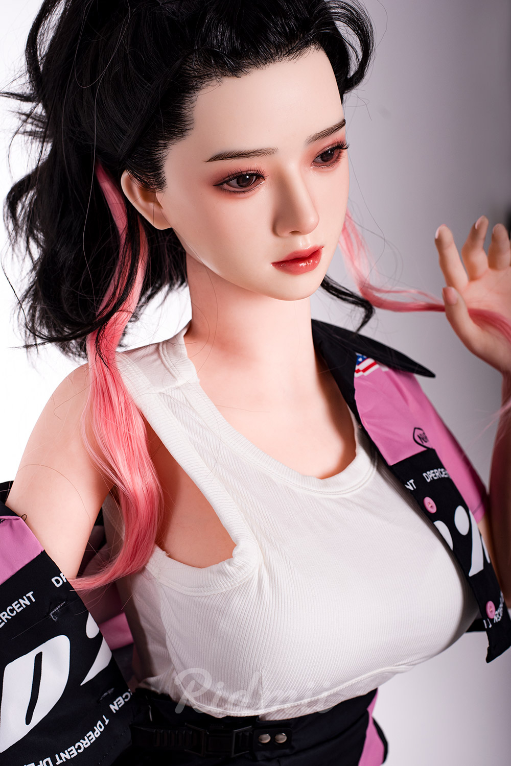 RIDMII | 163cm/5ft3 Big Breasts Charming Japanese Cool Girl Realistic TPE Sex Doll - Muncey (In Stock US)