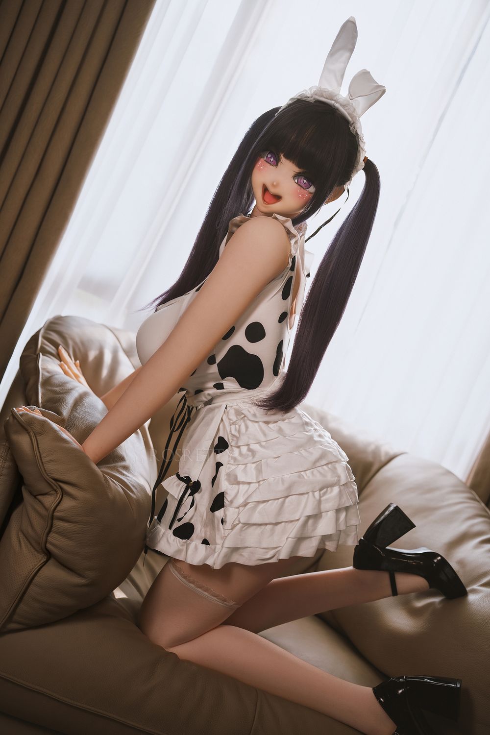 Rosretty Doll | 161cm/5ft3 Huge Breasts Lovely Kigurumi Anime Face Realistic TPE Sex Doll - Sakura
