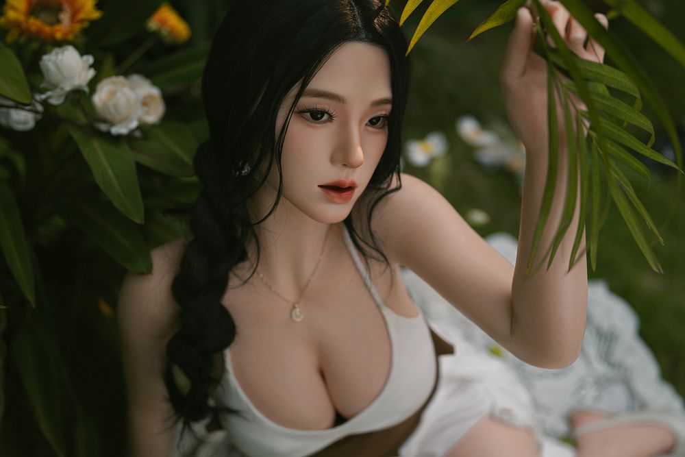 SY Doll  | 164cm/5ft4 Big Breasts Captivating Serene Asian Realistic Full Silicone Sex Doll -Hana