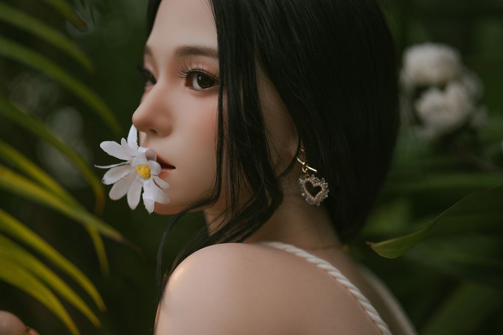 SY Doll  | 164cm/5ft4 Big Breasts Captivating Serene Asian Realistic Full Silicone Sex Doll -Hana