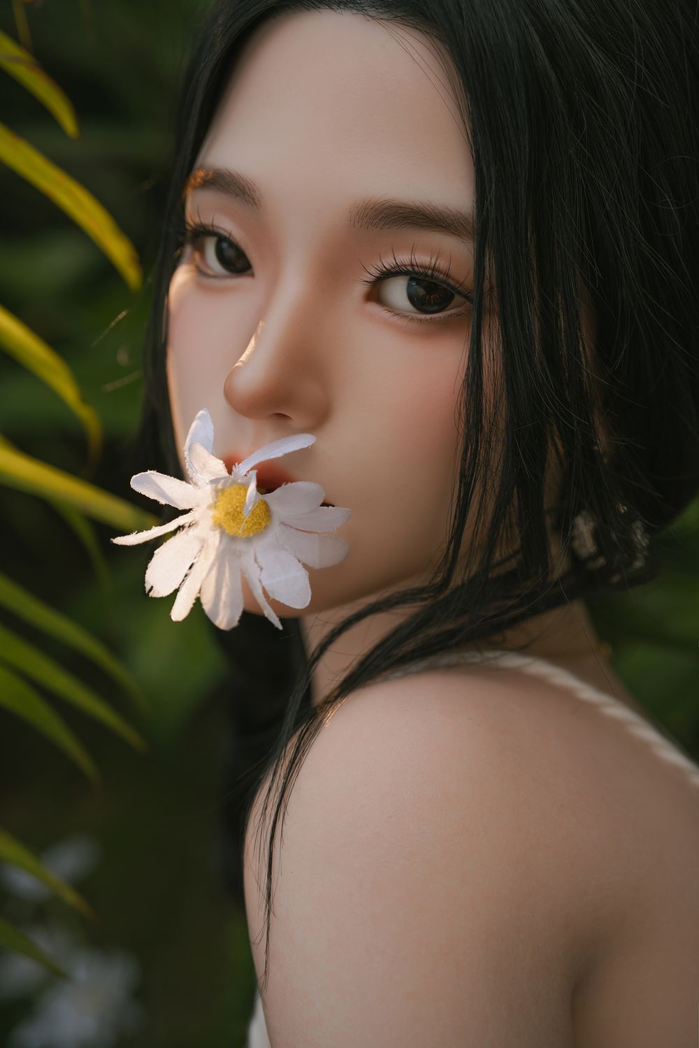 SY Doll  | 164cm/5ft4 Big Breasts Captivating Serene Asian Realistic Full Silicone Sex Doll -Hana