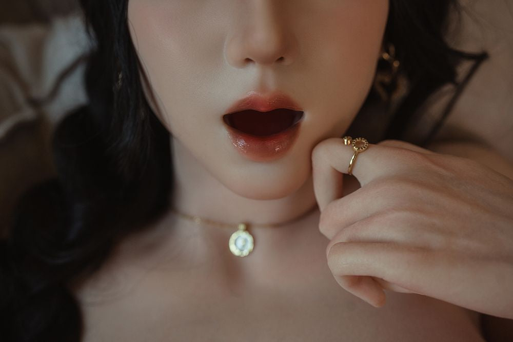 SY Doll  | 164cm/5ft4 Big Breasts Captivating Serene Asian Realistic Full Silicone Sex Doll -Hana
