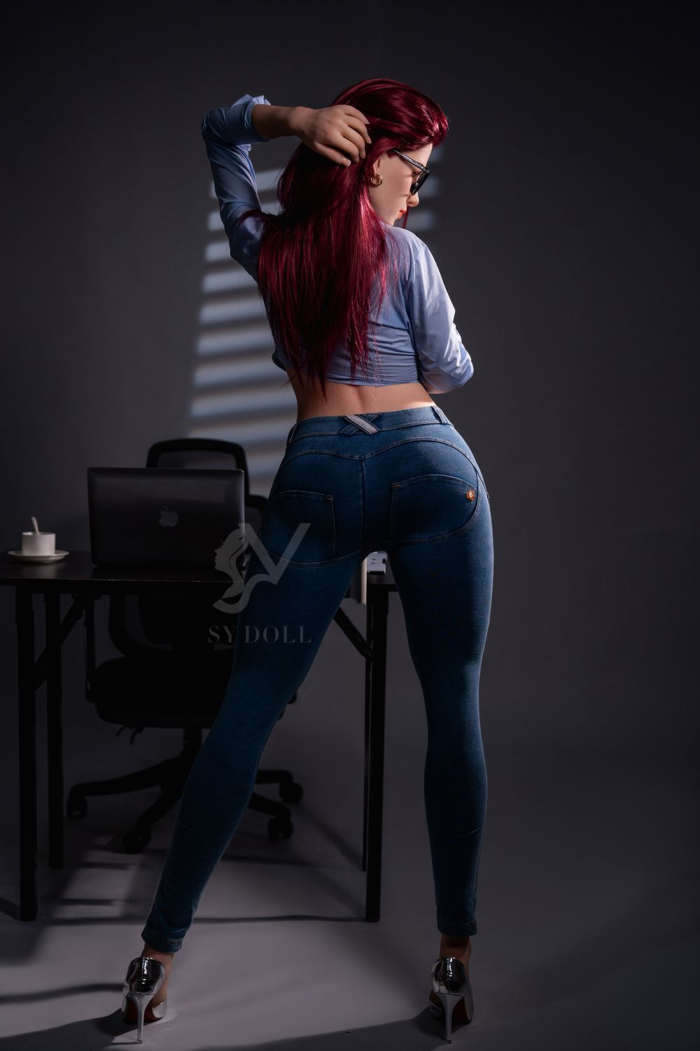 SY Doll |169cm/5ft5 Red Hair Mature Big Breasts Lifelike Sex Doll - Jessi-DreamLoveDoll