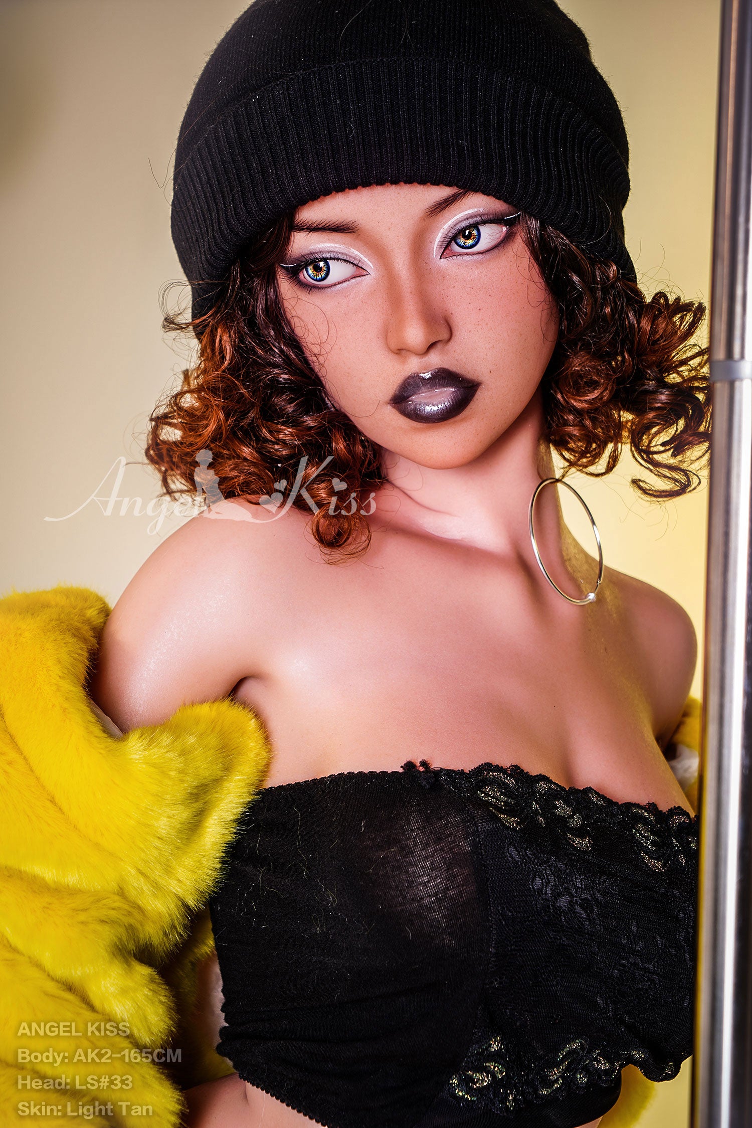 Angelkiss® 165cm (5.4') LS33# D-CUP Full Silicone Sex Dolls Model Props (NO.2833)-DreamLoveDoll