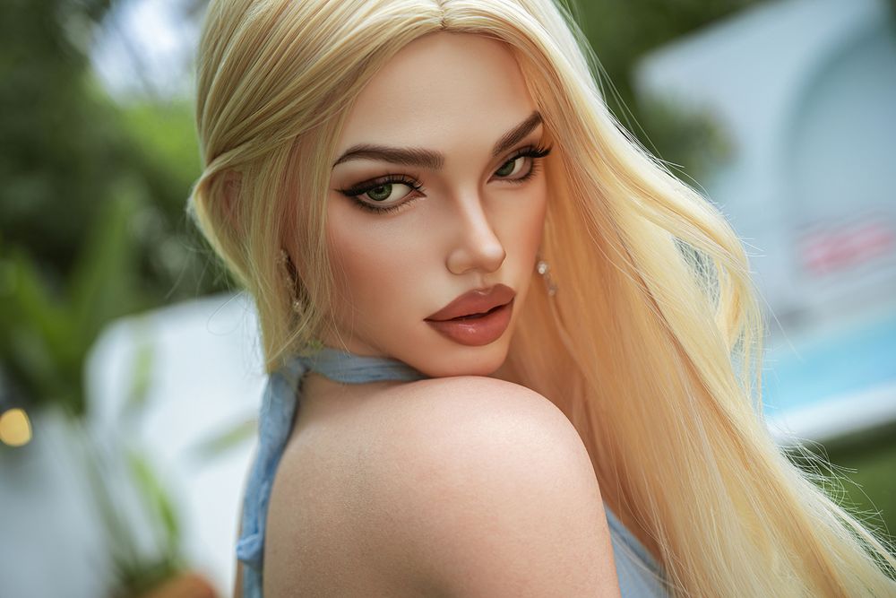 SY Doll | 160cm/5ft3 Small Breasts Elegance Blonde Summer Goddess Realistic Full Sex Doll - Judith