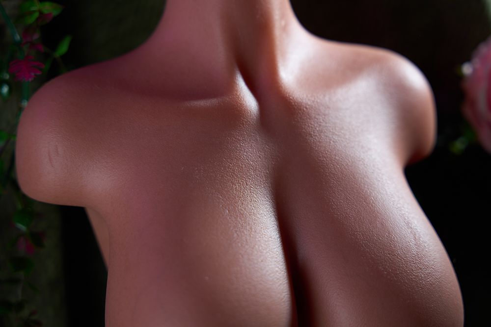 SY Doll | 60cm/2ft Big Breasts Captivating Slim Waist Slender Realistic Silicone Sex Torso - Sophia