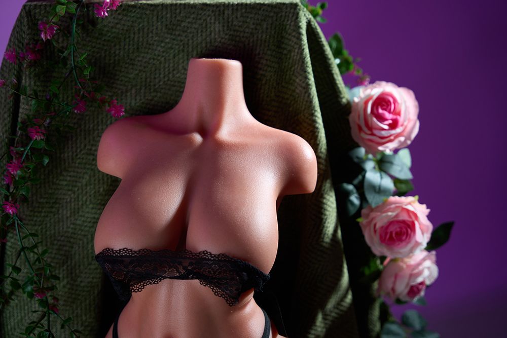 SY Doll | 60cm/2ft Big Breasts Captivating Slim Waist Slender Realistic Silicone Sex Torso - Sophia
