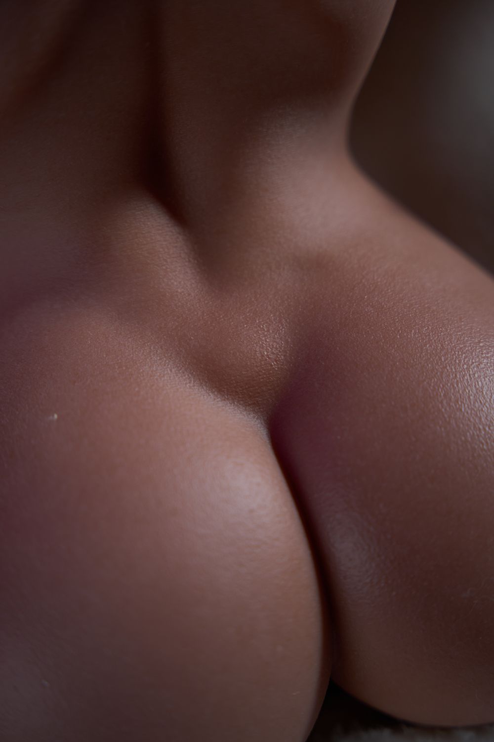 SY Doll | 40cm/1ft3 Big Breasts Alluring Sweet Curvy Tan Skin Realistic Silicone Sex Torso - Meroy