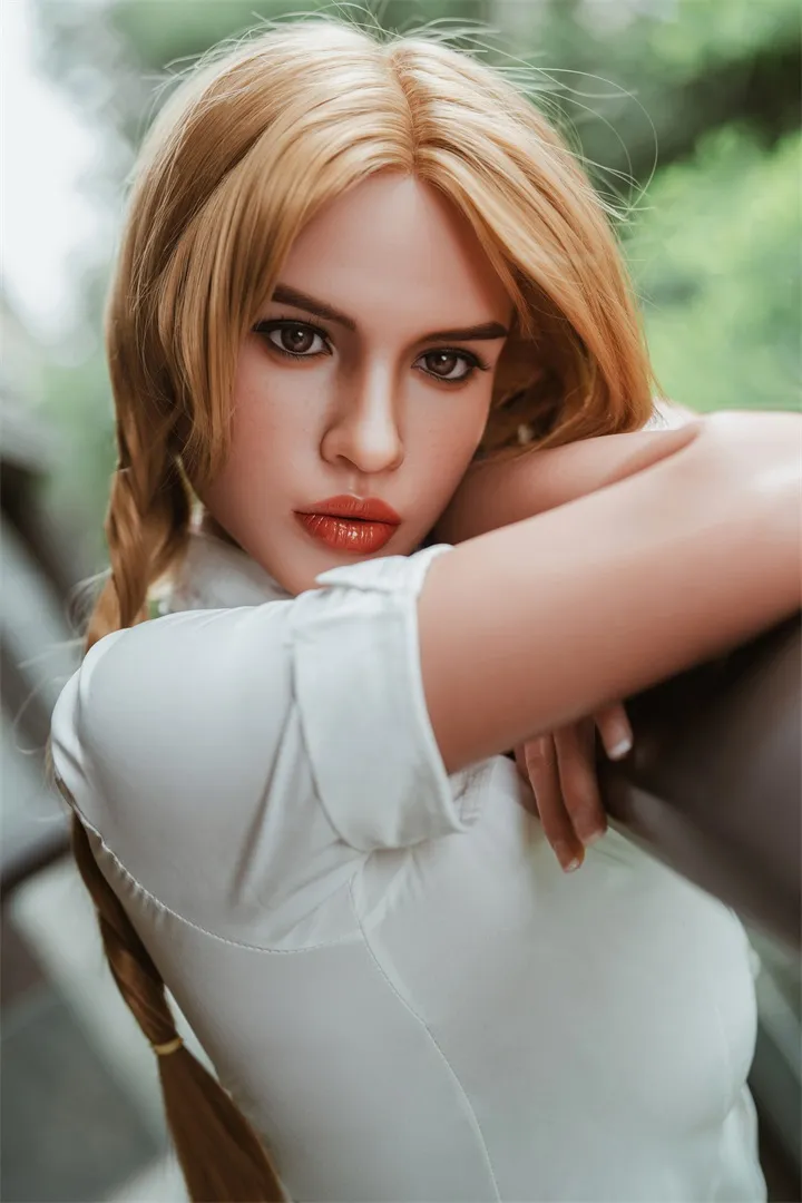 Top Fire | 170cm/5ft7 American Sweet Uniform Blonde Girl Realistic Silicone Sex Doll - Dana