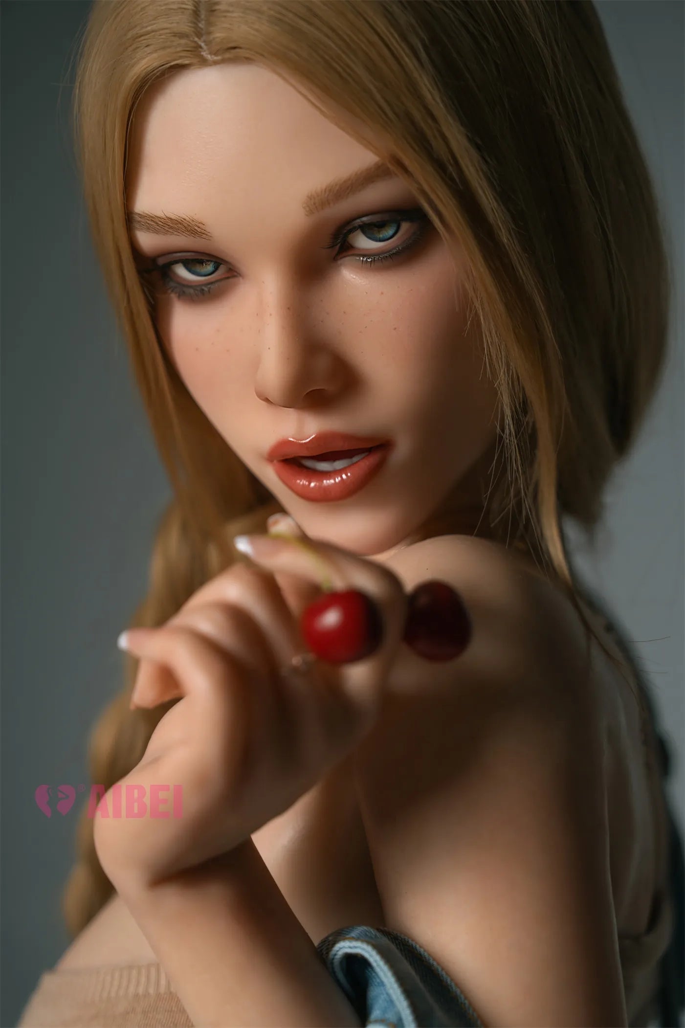 AIBEI | 158cm/5ft2 F Cup Alluring Exotic Blonde ROS Head Silicone Sex Doll #AB23 - Aria
