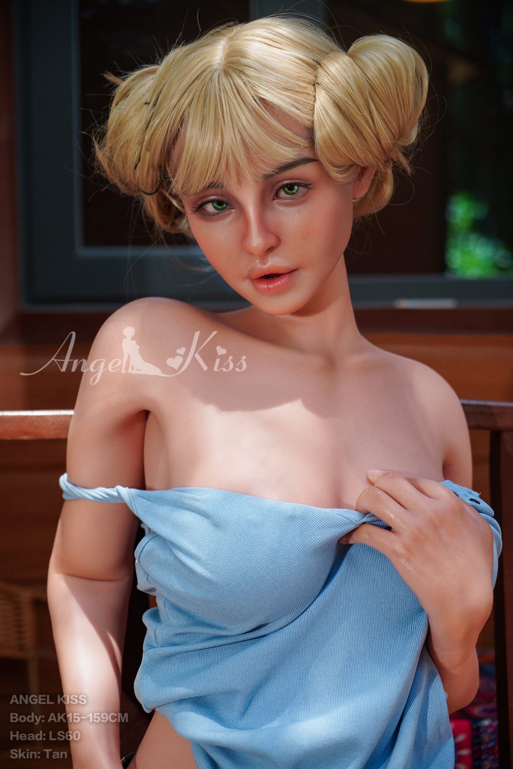 Angelkiss® 159cm (5.2') LS60# Full Silicone With Deep Throat Head F-CUP(NO.2886)-DreamLoveDoll