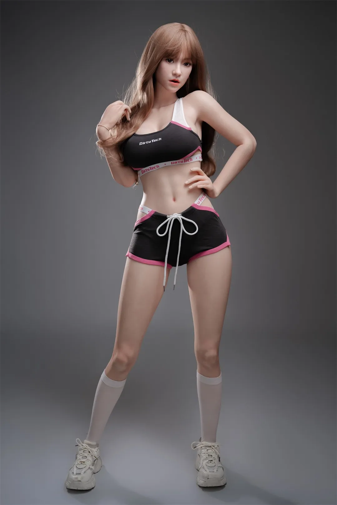 Top Fire | 158cm/5ft2 Alluring Asian Sporty Beauty Realistic Silicone Sex Doll - Jade