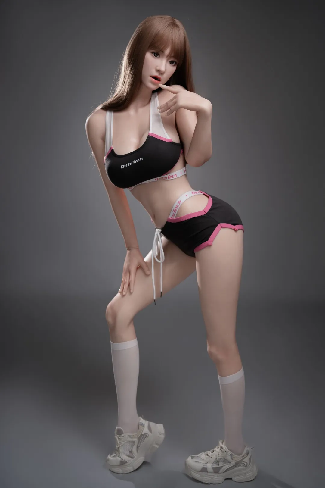 Top Fire | 158cm/5ft2 Alluring Asian Sporty Beauty Realistic Silicone Sex Doll - Jade