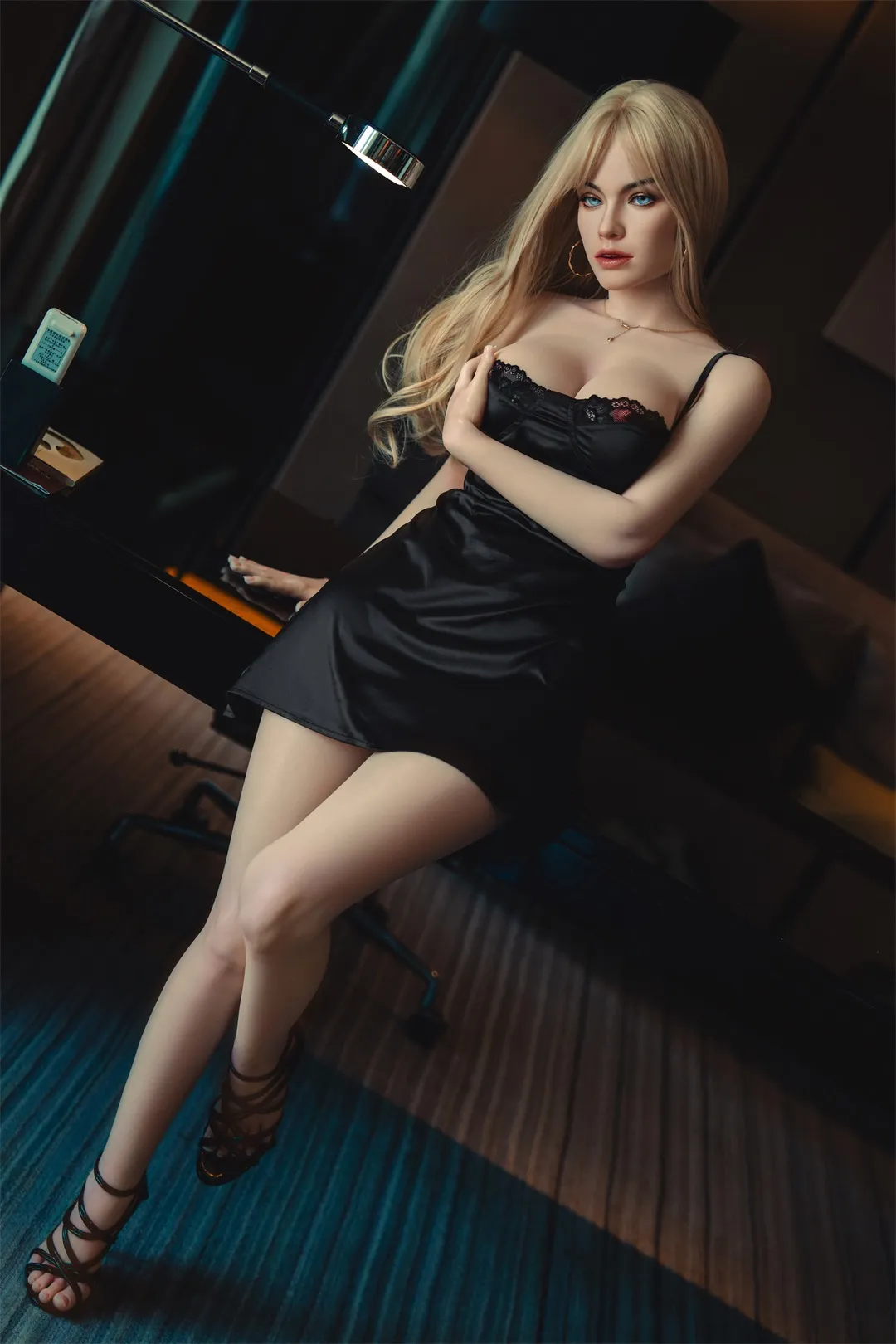 Top Fire | 158cm/5ft2 Alluring Mature Blonde Realistic Silicone Sex Doll - Aria