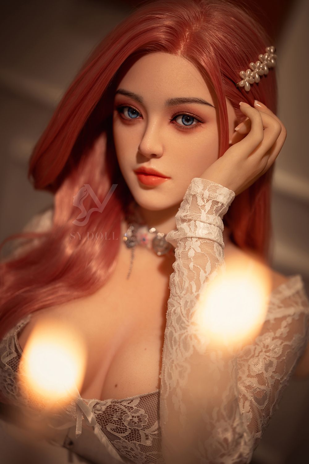 SY Sex Doll | 160cm (5' 3") Asian Sex Doll with Red Hair - Mia