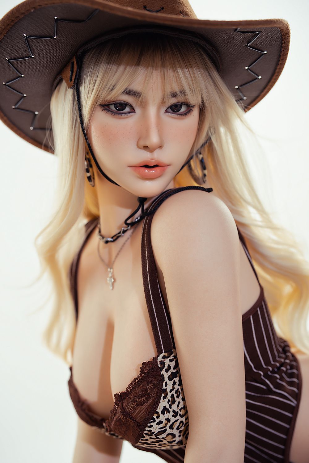 SY Doll | 164cm/5ft5 Big Breasts Alluring Wild Western-style Lifelike Full Silicone Sex Doll - Dakota