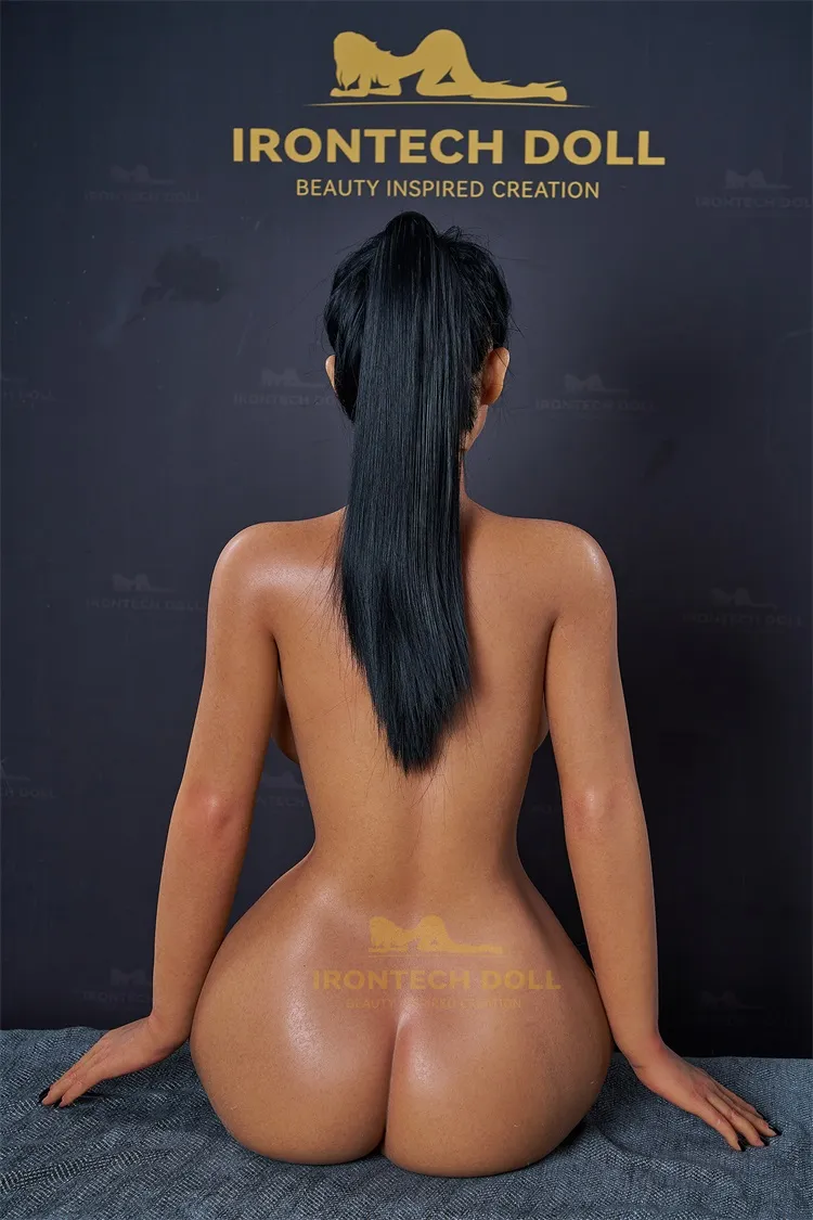 Irontech Doll | 164cm/5ft5 Dark Tanned Alluring Cold Queen Voluptuous Lifelike Silicone Sex Doll - Tyra