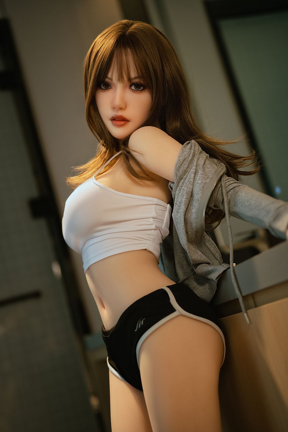 Rosretty Doll | 150cm/4ft9 Small Breasts Sexy Asian Sporty-style Realistic TPE Sex Doll - Gina