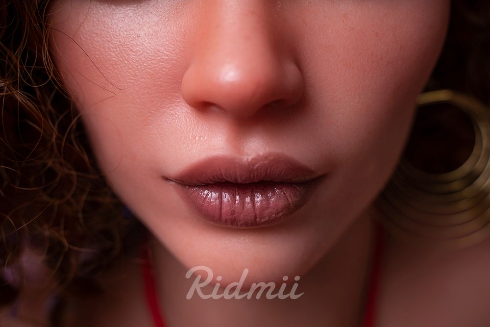 RIDMII | 162cm/5ft3 Big Breasts Latino Sexy Curly-hair Realistic TPE Sex Doll - Anita (In Stock US)