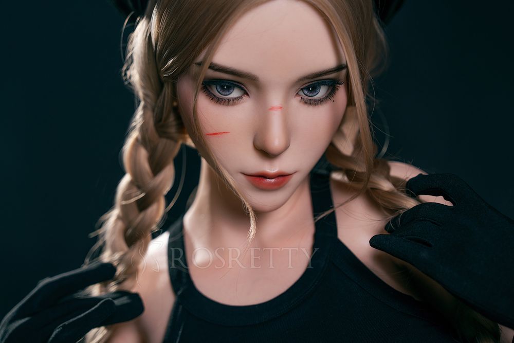 Rosretty Doll | 164cm/5ft4 Big Breasts Sexy Anime Schoolgirl Blonde Realistic Full Silicone Sex Doll - Trixie