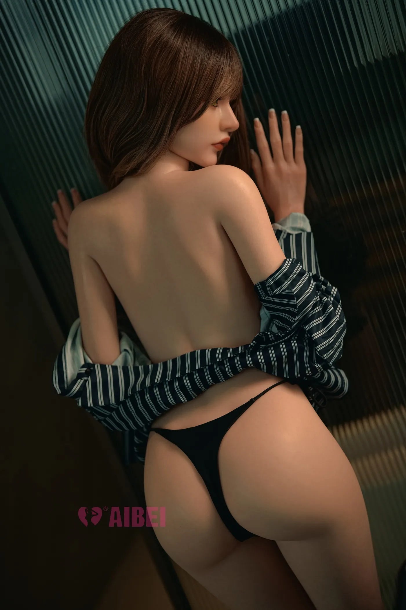 AIBEI | 158cm/5ft2 F Cup Seductive Offic-style Queen Realistic Silicone Sex Doll #AB27 - Clara