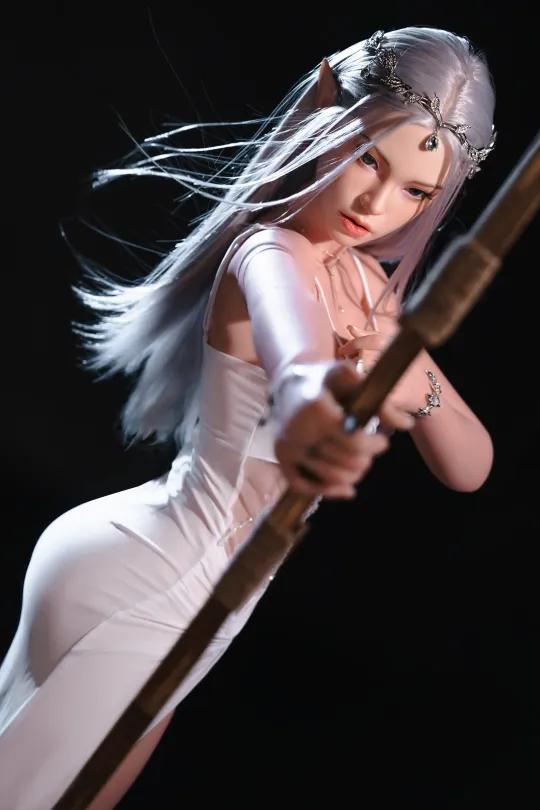 Top Fire | 165cm/5ft5 Seductive Elf Cosplay Realistic Silicone Sex Doll - Sylvia