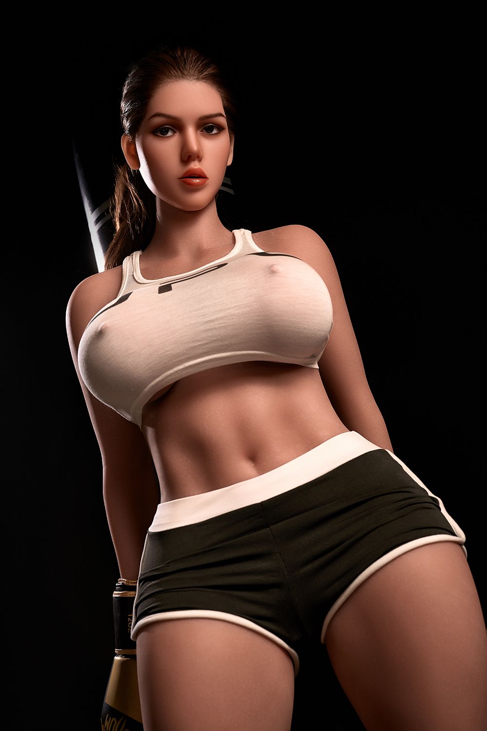 SY Doll | 48cm/1ft6 Huge Breasts Alluring Mature Voluptuous Realistic Silicone Sex Torso - Rosa