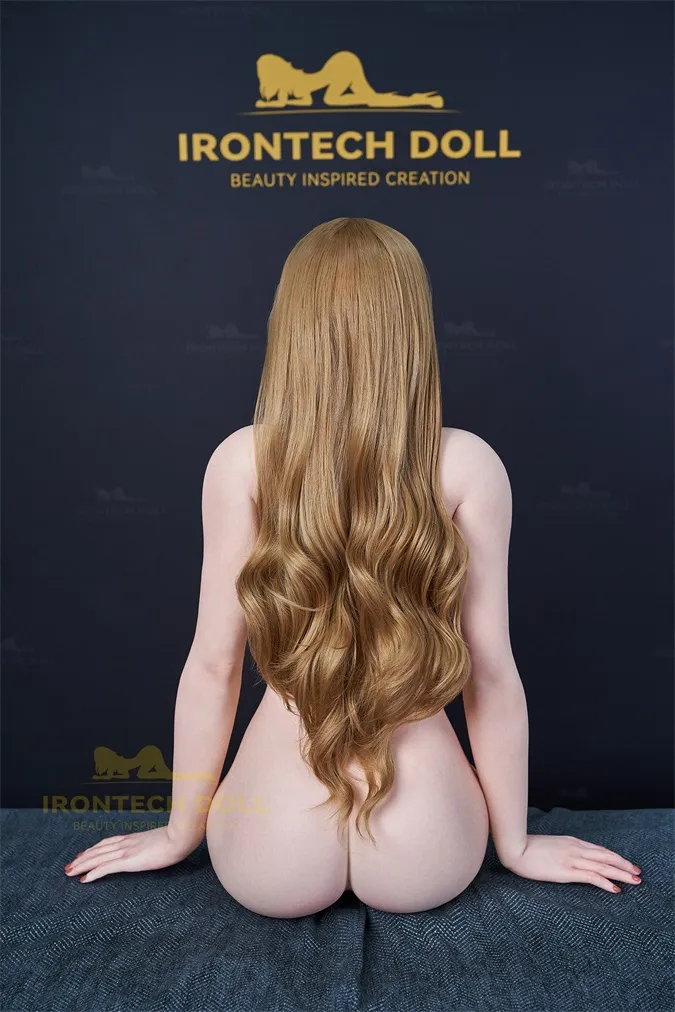 Irontech Doll | 161cm/5ft3 Big Breasts Enticing Blonde Sweetheart Lifelike Silicone Sex Doll - Vanessa