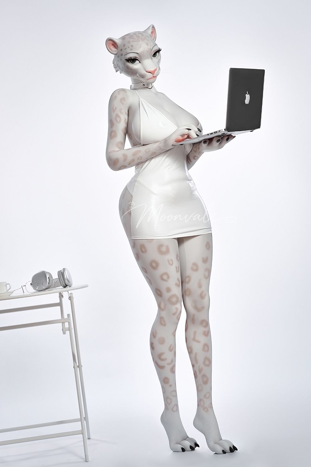 Moonvale Doll | 165cm/5ft5 Big Breasts Alluring Mature Office Dominant Lady Furry Voluptuous Realistic Silicone Sex Doll - Velara