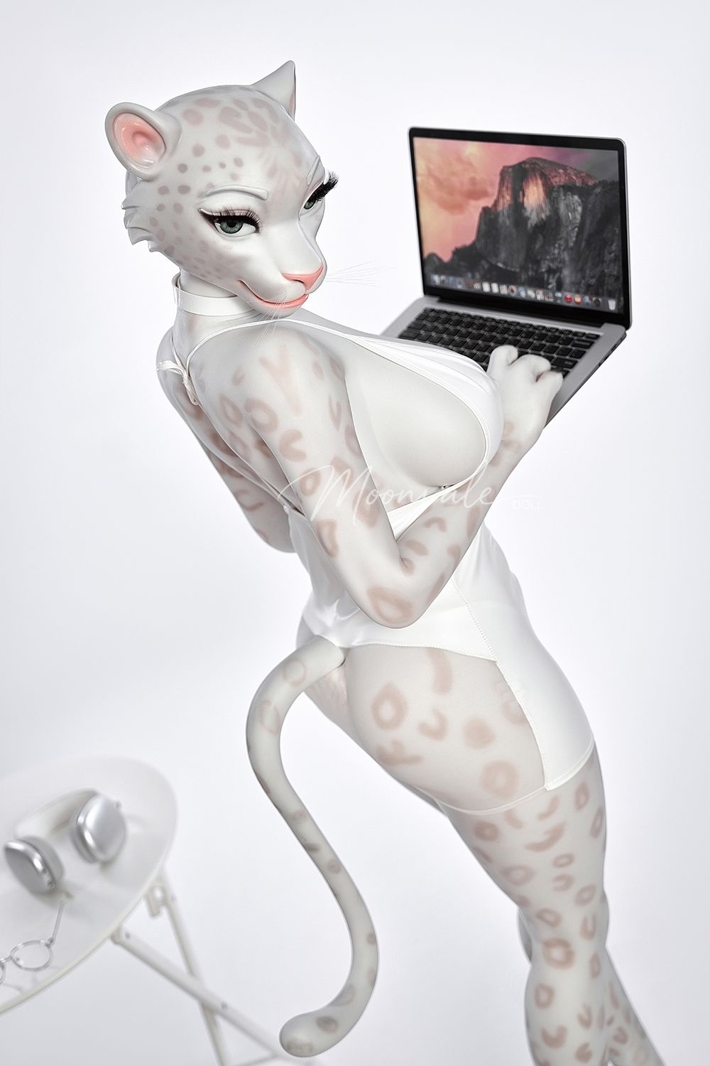 Moonvale Doll | 165cm/5ft5 Big Breasts Alluring Mature Office Dominant Lady Furry Voluptuous Realistic Silicone Sex Doll - Velara